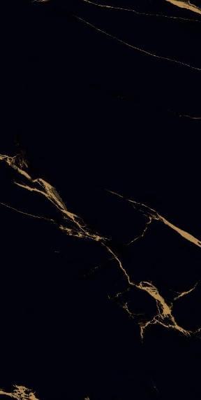 Плитка КП Porcelain Lamassu Black 60x120 см, поверхность полированная