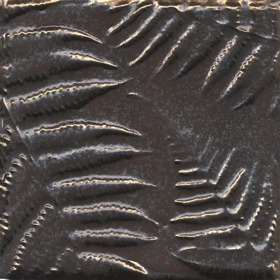 Плитка Керама Марацци Агдаль Декор 3 Металл Матовый Структура 15x15 см, поверхность матовая, рельефная