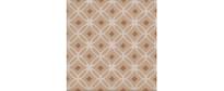 Плитка Керама Марацци Агуста Декор 1 Оранжевый Матовый 9.8x9.8 см, поверхность матовая