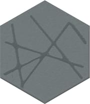 Плитка Керама Марацци Агуста Декор Синий Матовый 6x5.2 см, поверхность матовая