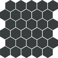 Плитка Керама Марацци Агуста Черный Натуральный Из 30 Частей 5.2Х6 29.7x29.8 см, поверхность матовая