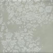 Плитка Керама Марацци Адриатика Декор 1 Зелёный Глянцевый 20x20 см, поверхность глянец