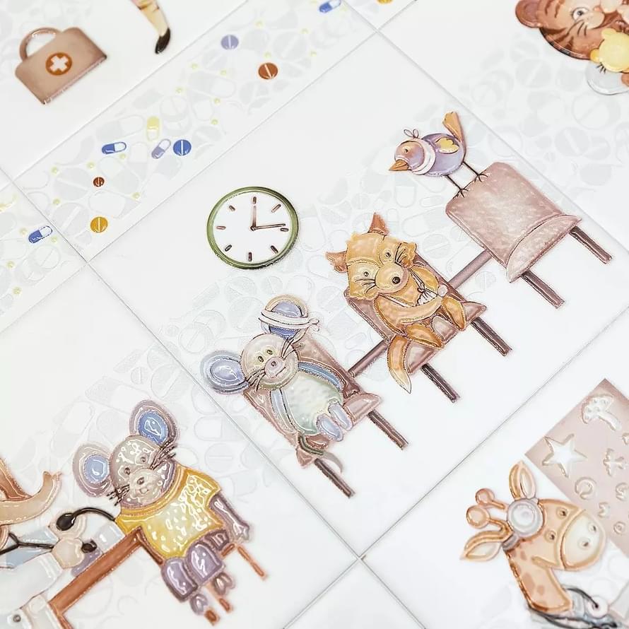 керамика фабрики Керама Марацци коллекция Айболит