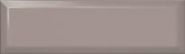 Плитка Керама Марацци Аккорд Коричневый Светлый Грань 8.5x28.5 см, поверхность глянец