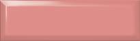 Плитка Керама Марацци Аккорд Розовый Грань 8.5x28.5 см, поверхность глянец