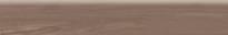 Плитка Керама Марацци Альберони Плинтус Коричневый Матовый Обрезной 9.5x60 см, поверхность матовая