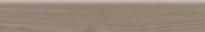Плитка Керама Марацци Альберони Плинтус Коричневый Светлый Матовый Обрезной 9.5x60 см, поверхность матовая