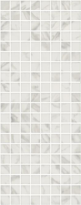 Керама Марацци Алькала Декор Белый Мозаичный 20x50