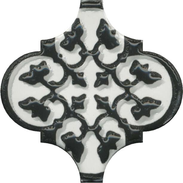 Керама Марацци Арабески Глянцевый Декор Орнамент 2 6.5x6.5
