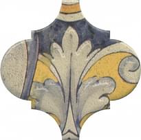 Плитка Керама Марацци Арабески Котто Декор Орнамент 2 6.5x6.5 см, поверхность матовая