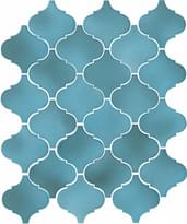 Плитка Керама Марацци Арабески Майолика Голубой 26x30 см, поверхность глянец
