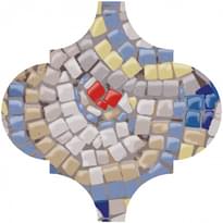 Плитка Керама Марацци Арабески Майолика Декор Гауди 1 6.5x6.5 см, поверхность глянец