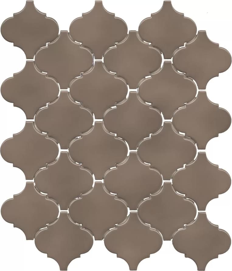 Плитка Керама Марацци Арабески Марокко Коричневый Тёмный Глянцевый 30x26 см, поверхность глянец