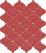 Плитка Керама Марацци Арабески Марокко Красный Матовый 30x26 см, поверхность матовая