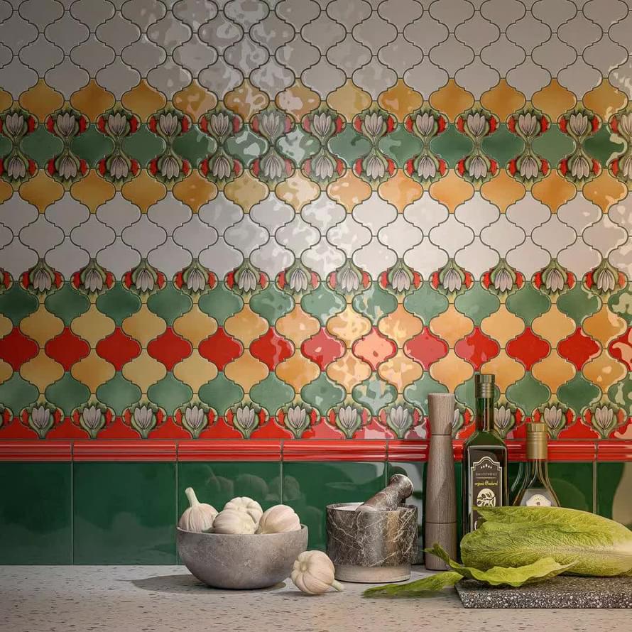 керамика фабрики Керама Марацци коллекция Арабески Тоскана