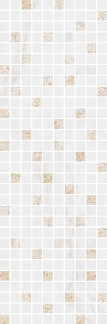 Керама Марацци Астория Декор Белый Мозаичный 25x75