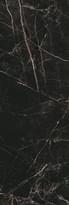 Плитка Керама Марацци Астория Черный Обрезной 25x75 см, поверхность глянец