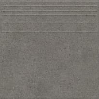 Плитка Керама Марацци Базис Серый Ступени Матовый 30x30 см, поверхность матовая