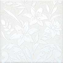 Плитка Керама Марацци Барберино Декор 3 Белый 20x20 см, поверхность глянец