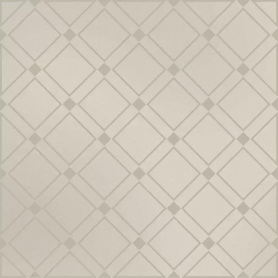 Плитка Керама Марацци Бахия Декор 1 Серый Светлый Глянцевый 9.8x9.8 см, поверхность глянец, рельефная