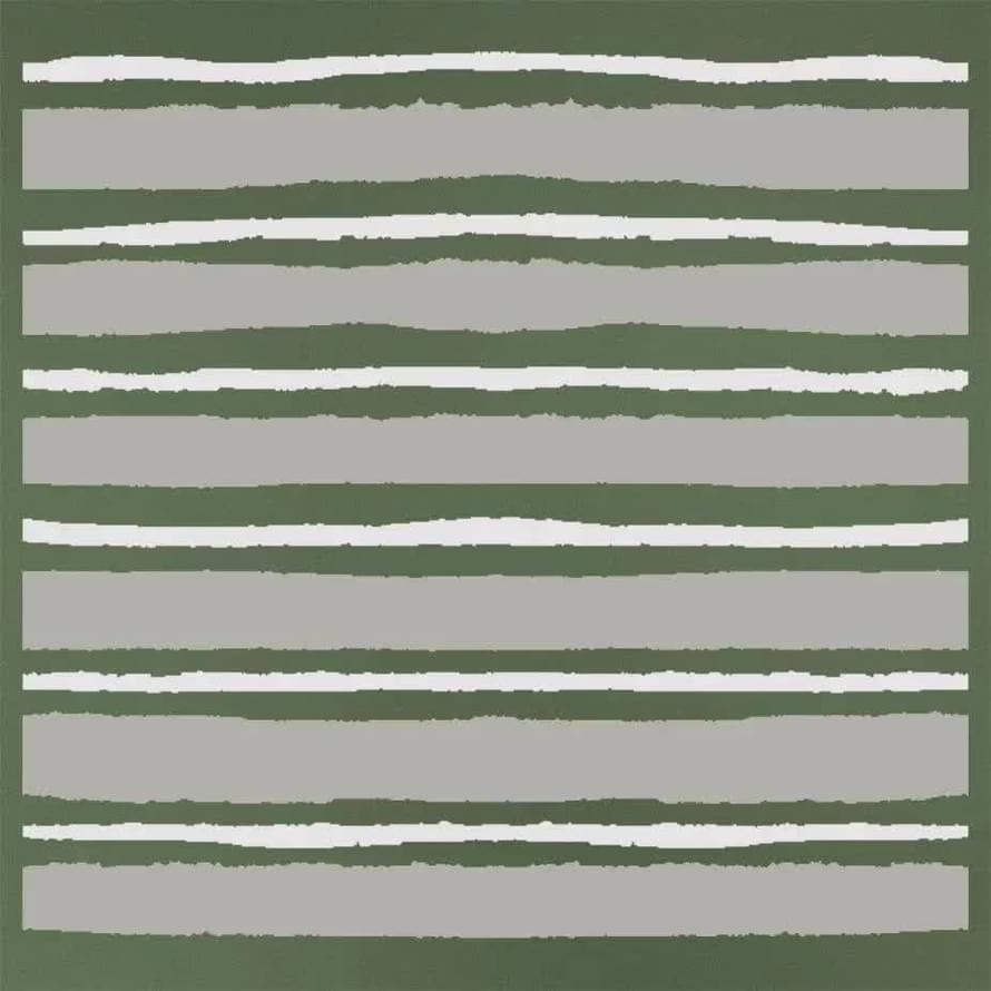 Плитка Керама Марацци Бахия Декор 4 Зелёный Глянцевый 9.8x9.8 см, поверхность глянец, рельефная