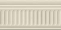 Плитка Керама Марацци Бланше Бордюр Серый Структурированный 9.9x20 см, поверхность глянец