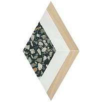 Плитка Керама Марацци Бричиола Декор 1 Наборный 17x30 см, поверхность полированная