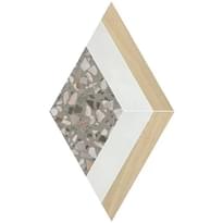 Плитка Керама Марацци Бричиола Декор 2 Наборный 17x30 см, поверхность полированная