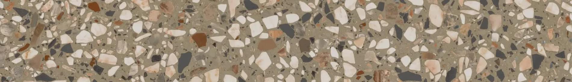 Плитка Керама Марацци Бричиола Плинтус Бежевый Матовый Обрезной 9.5x60 см, поверхность матовая