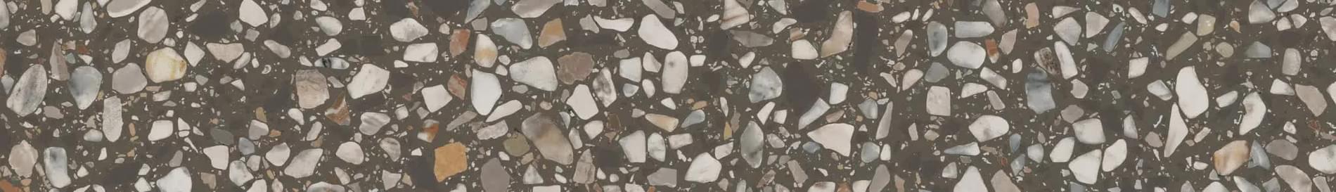 Плитка Керама Марацци Бричиола Плинтус Коричневый Матовый Обрезной 9.5x60 см, поверхность матовая