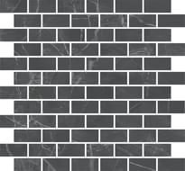 Плитка Керама Марацци Буонарроти Декор Серый Темный Мозаичный 30x32 см, поверхность матовая