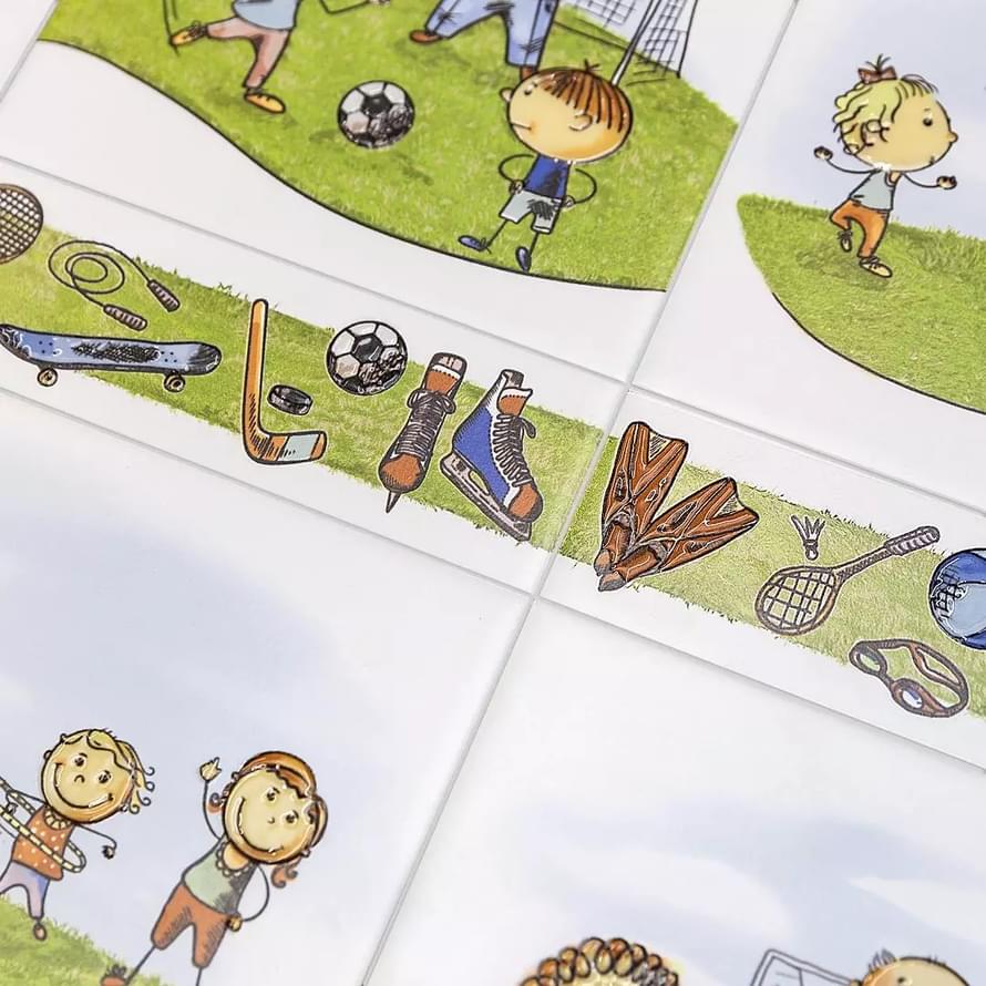 керамика фабрики Керама Марацци коллекция Веселые Старты