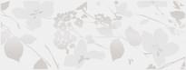 Плитка Керама Марацци Вилланелла Декор Цветы Белый 15x40 см, поверхность глянец
