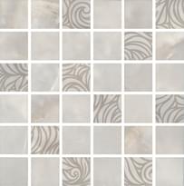 Плитка Керама Марацци Вирджилиано Декор Мозаичный Серый 30x30 см, поверхность глянец