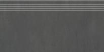 Плитка Керама Марацци Гварди Ступень Антрацит Матовый Обрезной 30x60 см, поверхность матовая