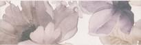 Плитка Керама Марацци Город На Воде Бордюр Цветы обрезной 8x25 см, поверхность матовая