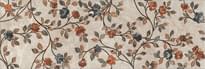 Плитка Керама Марацци Гран Виа Декор Цветы Обрезной 30x89.5 см, поверхность глянец