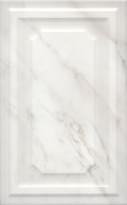 Плитка Керама Марацци Гран Пале Белый Панель 25x40 см, поверхность глянец, рельефная