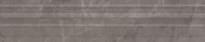 Плитка Керама Марацци Гран Пале Бордюр Багет Серый 5.5x25 см, поверхность глянец
