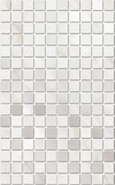Плитка Керама Марацци Гран Пале Декор Белый Мозаичный 25x40 см, поверхность глянец