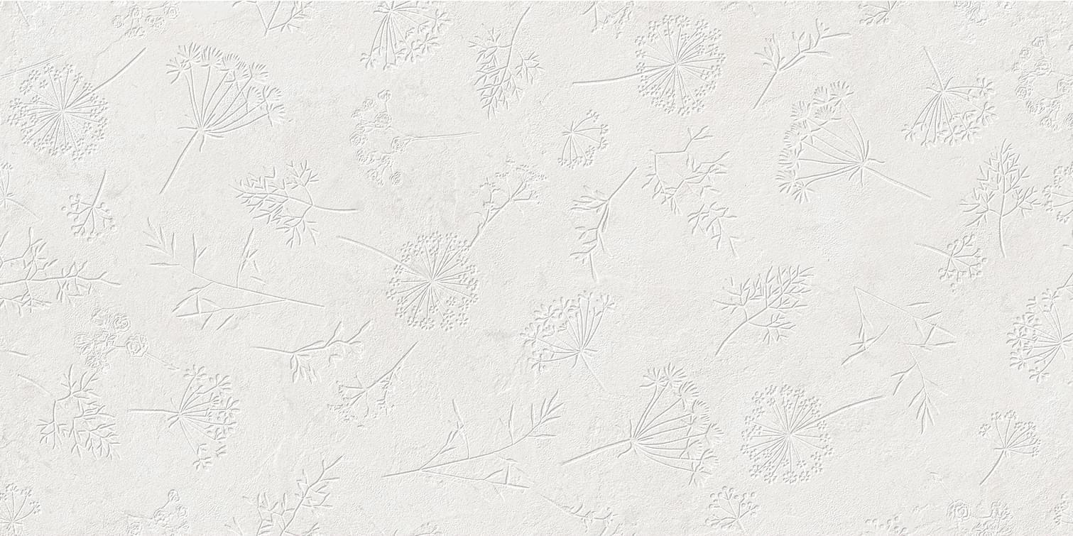Плитка Керама Марацци Гране 2 Белый Матовый Структура Обрезной 40x80 см, поверхность матовая