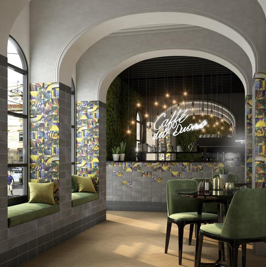 керамика фабрики Керама Марацци коллекция Граффити