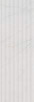 Плитка Керама Марацци Греппи Белый Структура Обрезной 40x120 см, поверхность глянец