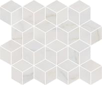 Плитка Керама Марацци Греппи Декор Белый Мозаичный 37.5x45 см, поверхность глянец