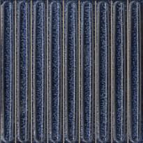 Плитка Керама Марацци Далия Декор Чипсет Синий Глянцевый 20x20 см, поверхность глянец, рельефная
