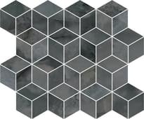 Плитка Керама Марацци Джардини Декор Серый Темный Мозаичный 37.5x45 см, поверхность глянец