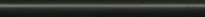 Плитка Керама Марацци Диагональ Карандаш Черный Обрезной 2x25 см, поверхность матовая, рельефная