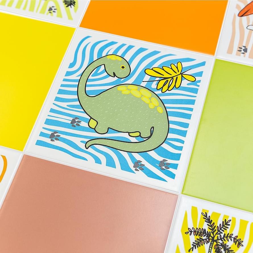 керамика фабрики Керама Марацци коллекция Динозаврики