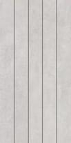 Плитка Керама Марацци Догана Декор Чипсет Серый Светлый Матовый Обрезной 40x80 см, поверхность матовая