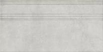 Плитка Керама Марацци Догана Плинтус Серый Светлый Матовый Обрезной 20x40 см, поверхность матовая